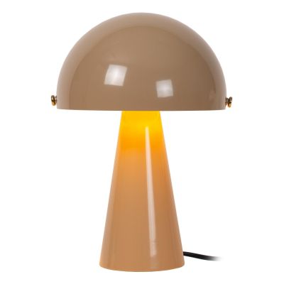 Lucide BARONE - Table lamp - Ø 23 cm - 1xE27 - Taupe - Vibes
